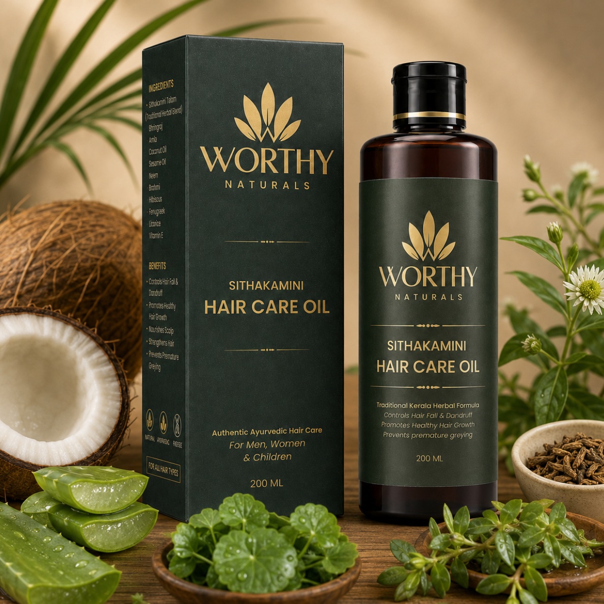 Sithakamini Hair Care Oil